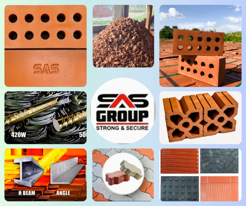 SAS 10 Hole Ceramic Bricks